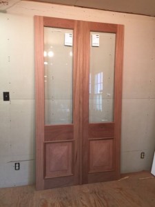 Interior custom wood doors