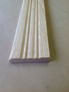 Custom wood casing molding