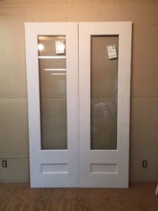 Exterior custom wood doors