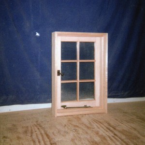 Custom wood tradidtional casement window 