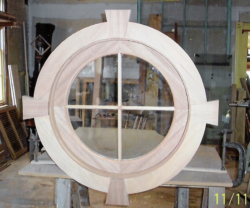 Wood Custom Attic windows – Jim Illingworth Millwork, LLC